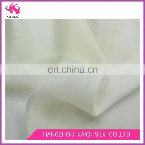 Silk Fashion Fabric Greige Plain Dyed Silk Habotai Fabric Wholesale Paj Voile Silk Fabric for Dress | Scarf photo-4