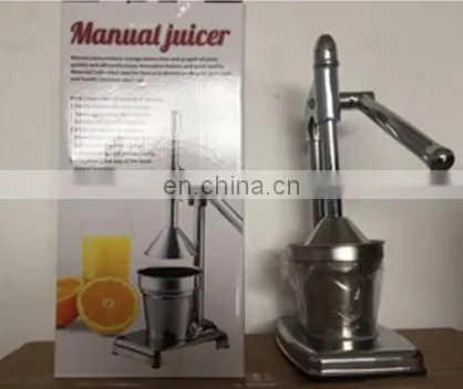Hand Pressing Juice