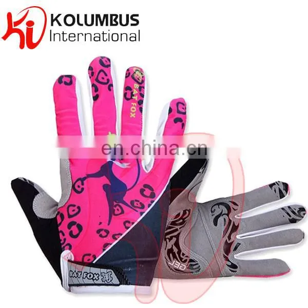 Cycling Gloves In Full Finger, Cycling/Bicycling Gloves For Kids Youth And Adults, Custom Cycle/Bicycle Gloves