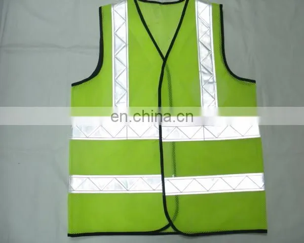 Security Guard Reflective Vest Reflective Safety Fluorescence Green Reflecting Vest photo-3