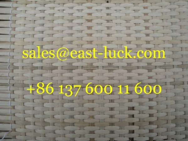 Rattan Webbing: 5x5 Closed Flat Oval Rattan Core Webbing photo-5