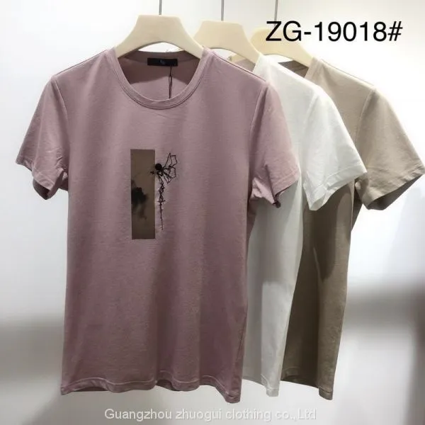 Men’s Fashion Design New Style T-shirt Clothing From Factory2019 Fashion Style Sink Cotton T-shirt