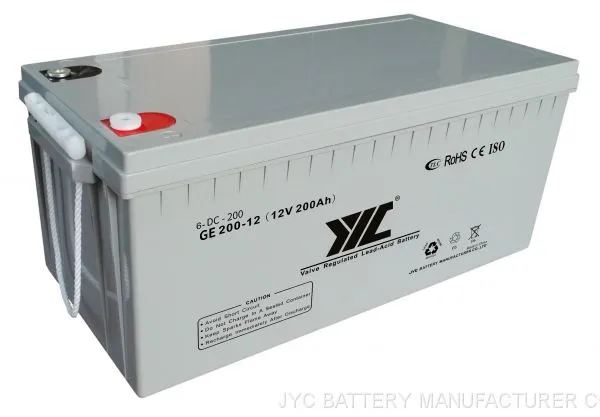 12v 200AH Deep Cycle Gel Lead Acid Solar VRLA AGM Rechargeable Batteriy For Solar Panel System
