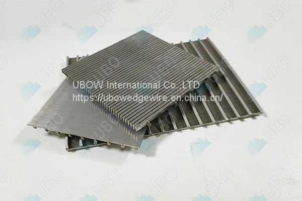 Stainless Steel Wedge Wire Slotted Sieve Screen Plate photo-2