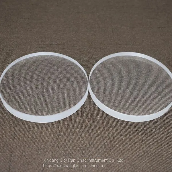 0.2mm Thick High Pressure Quartz Glass Disc For Sight Glass photo-5
