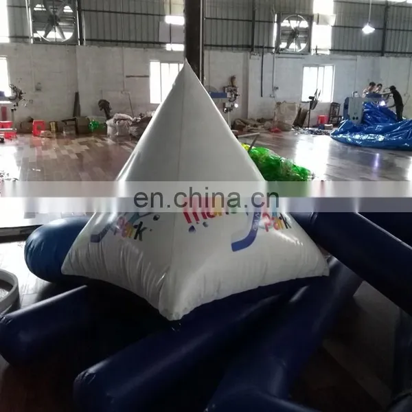 Airtight Triangle Floating Anchor Buoy Inflatable Advertising Billboard With Customized Logo photo-4