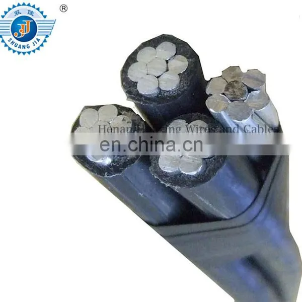 Duplex Triplex ABC Cable Overhead Aerial Bundled Cable Aluminum Conductor XIPE Insulated photo-2