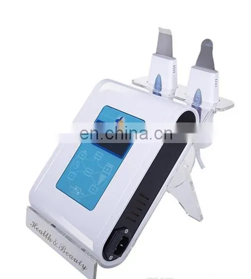 Home Use Portable Face Cleaner Ultrasonic Skin Scrubber Facial Peeling Machine photo-3