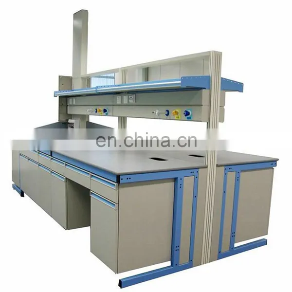 Physical Laboratory Furniture Lab Island Work Station Bench photo-6