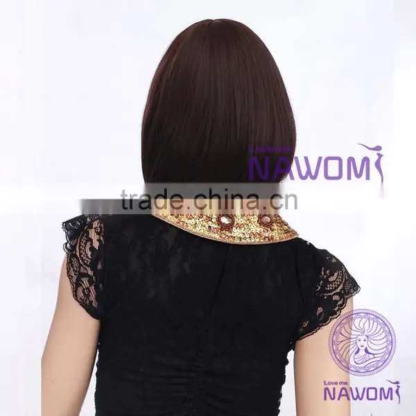 B0021 Wholesale Nature Synthetic Wig , Synthetic Hair Wig photo-3