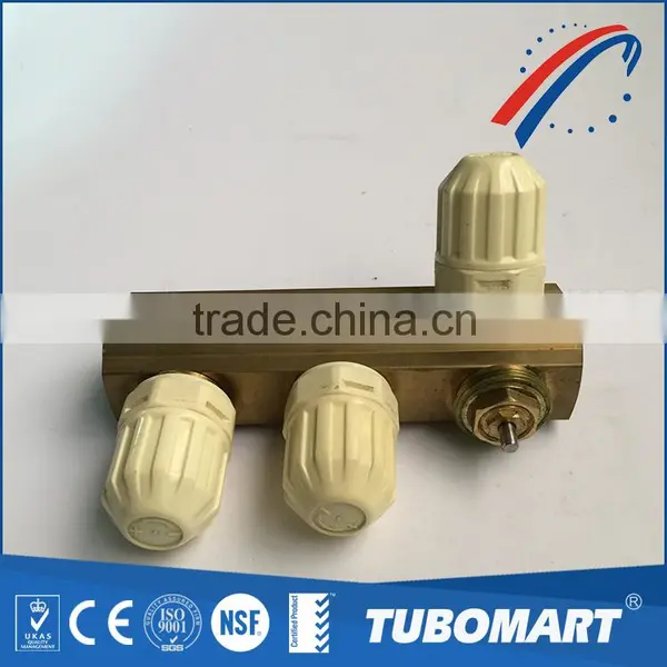 Wholesale Price BST / NPT Gas Water Distribution Floor Heating Manifold With Valve photo-4