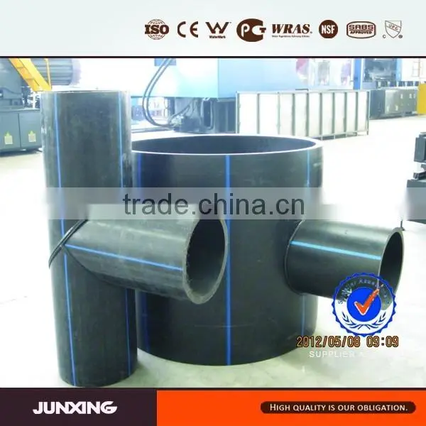 Fabricated Poly Pipe Fittings ISO4427 Standard Dn90mm to Dn1600mm photo-2