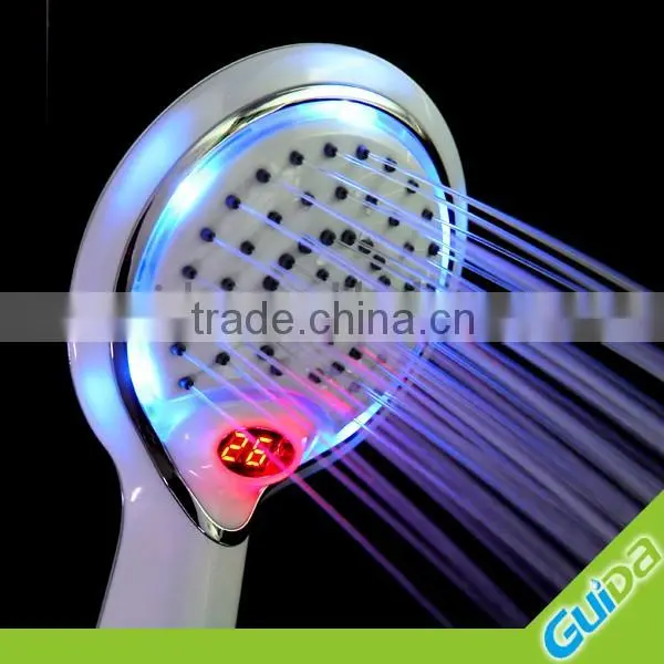 Ningbo LED Hand Shower Head With Temperature Digital Display Quality Choice Most Popular photo-3