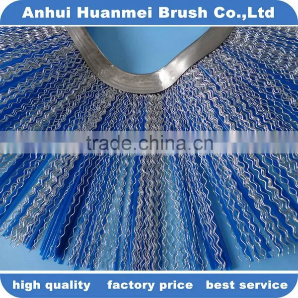 Steel Mixed Poly Wire Street Sweeping Brush For Backhoe Loader photo-5