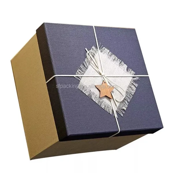 Recycled Custom Design Packaging Rigid Gift Boxes