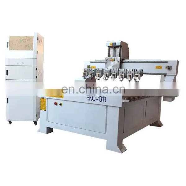 High Quality Glass Processing Machinery for 10mm Thickness Bathroom Glass Mirror Cutter Multi Heads Cnc Glass Cutting Machine photo-2