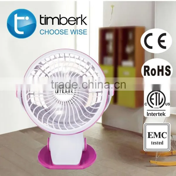 4 Inch Mini Plastic USB Clamp Fan photo-2
