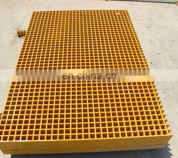 Transparent Grid Sheet Fiber Plastic Floor Frp/grp Grating Farm Grating Mesh photo-4