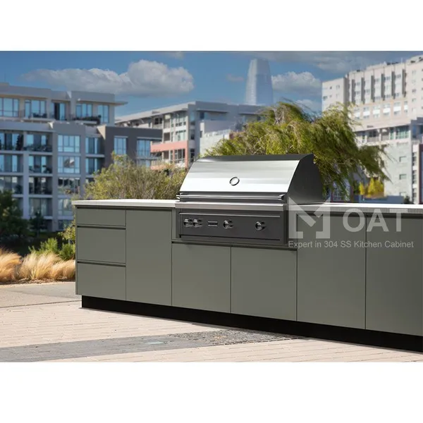 OAT Fully 304 Stainless Steel Outdoor Garden Kitchen Cabinets