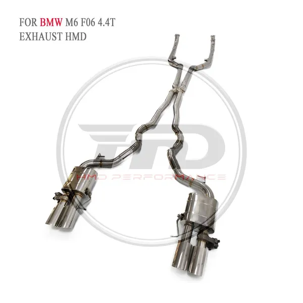 HMD Stainless Steel Exhaust Catback for BMW M5 E60 E61/M5 G90/M6 F06/M8 F91 F92/X3M F97 Car Accessories Whatsapp+86 18946955156 photo-3