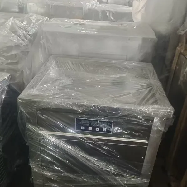 Commercial Fried Ice Cream Roll Machine With Single Square Pan and Double Pan and Material Barrows photo-2