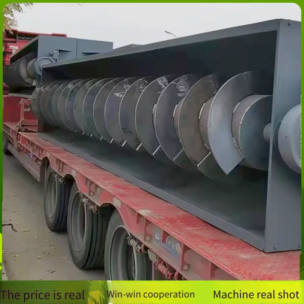 Continuous Elevator for Corn and Wheat, Mingyang Coal Powder Screw Feeder, 6-meter Long Rice Residue Screw Conveyor photo-5