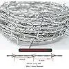 Hot Sale 10 to 50 kg Galvanized Barbed Wire Price Double Strand Barbed Wire photo-3