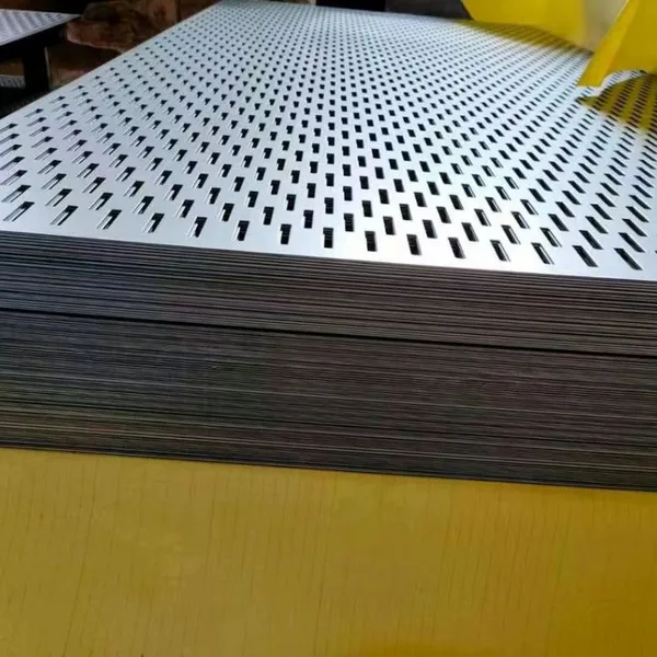 Customized Hexagonal Perforated Screen for Exterior Decorative Security photo-3
