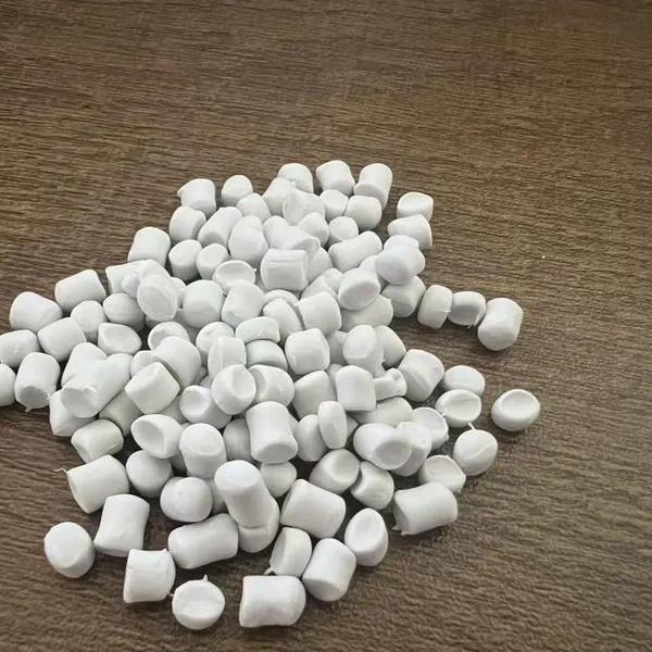 GRS Certified Plastic Granules, White PVC, Dedicated for USB Heads · 70-90 Degrees, TC Transaction Certificate Available
