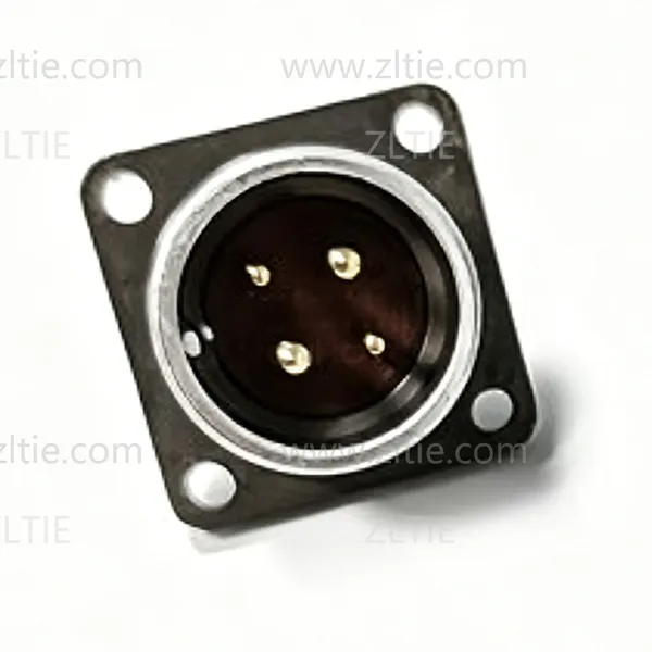 2PM-22 Series 4Pin Male Panel Socket With Gold Plated Pin – 2РМТ22Б4Ш3А1В photo-2