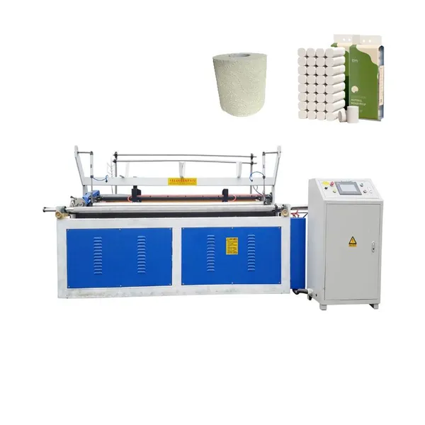Good Price Jumbo Roll Toilet Paper Making Machine Toilet Paper Roll Make Machine Semi Automatic Manufacturing Production Line photo-3