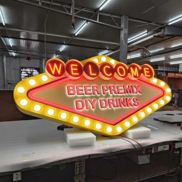 Factory Supply Custom Led Neon Light Signs Art Free Design For Wall Decor Shops Bars Parties Car Use