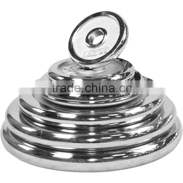 Adjustable Chrome Dumbbell Weight Set 20kg photo-2