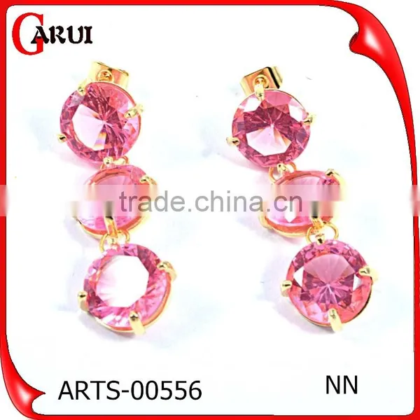 2016 Trending Products 2 Gram Gold Beautiful Designed Earrings Jewelry Fashion Earrings photo-6