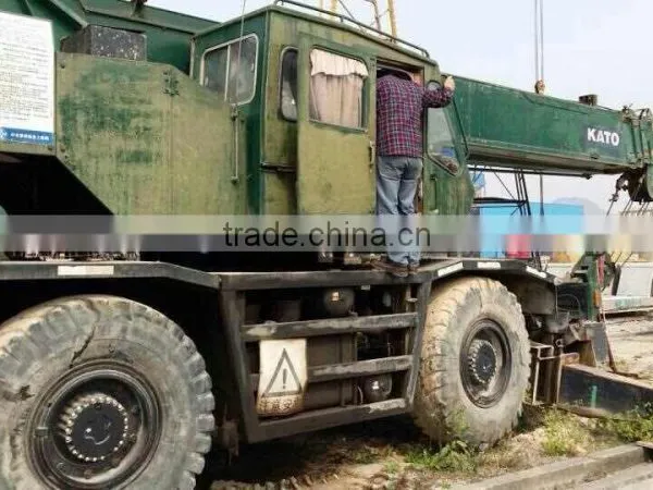 Used Condition Original Japanese Kato 25t Rough Terrain Crane With Hydraulic Engine Second Hand Rough Terrain Crane photo-3