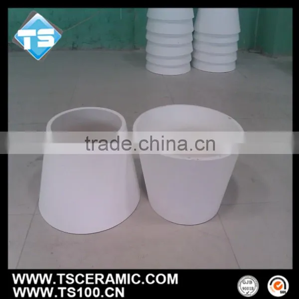 Alumina Largest Diameter Ceramic Pipe in China photo-2