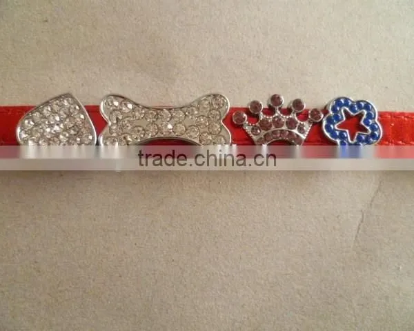 10mm Rhinestone Slide Charms for Pet Collar photo-6