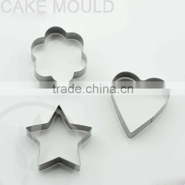 YangJiang Factory Manufature Food Grade Stainless Steel Different Shape Cake Cutter Mold photo-4