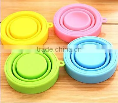 2015 Silicone Collapsible Water Bottle, Water Sport Cup photo-3