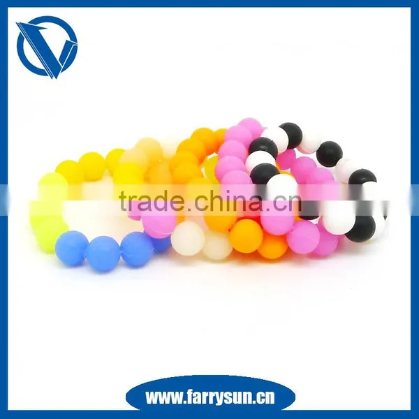 2016 Special Offer Silicone Promotional Gift /bead Bracelet photo-3