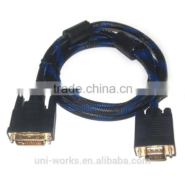 High Quality 24+5DVI to VGA Cable Monitor Cable photo-2