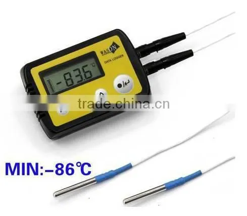 External Dual/double Probe Low Temperature Data Logger