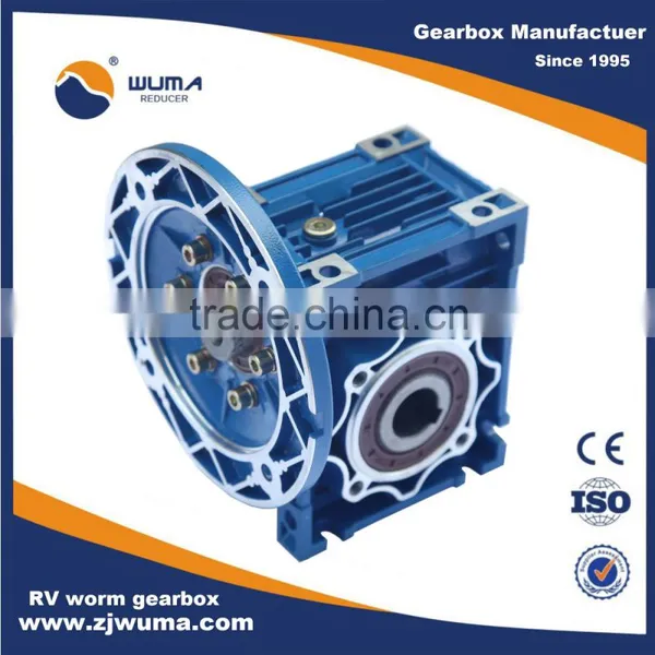 RV Worm Gear Speed Reducer for Building Equipment Agricultural Gearbox photo-2