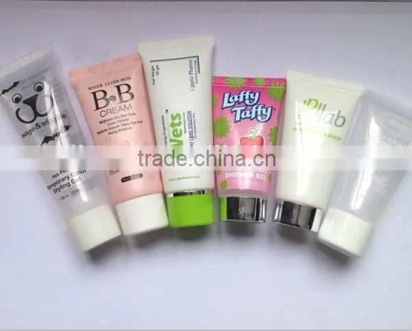Plastic Tube Packaging With Screen Printing,Gloss Vanish Hdpe Plastic Make up Cosmetic Tubes photo-6
