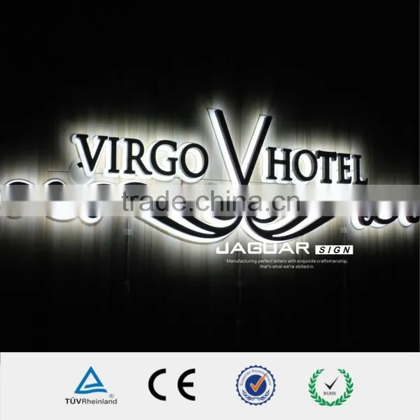 Shop Decorative Waterproof Frontlit / Backlit Advertising Baking Finish Acrylic Led Letters Sign and Alphabet Numbers photo-6