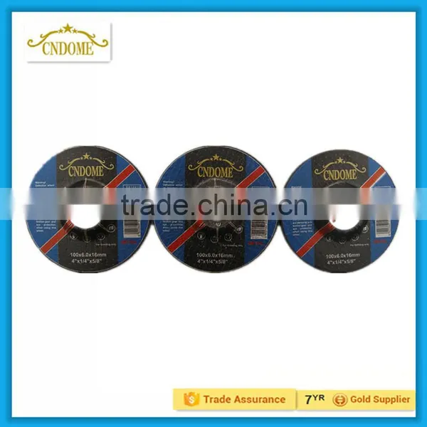 4'' 100x6x16MM Abrasives Tools Grinding Wheel For Metal photo-4