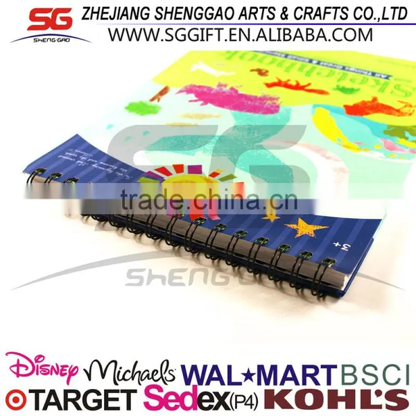 Customized Paper Sprial Hardcover Sketchbook photo-4