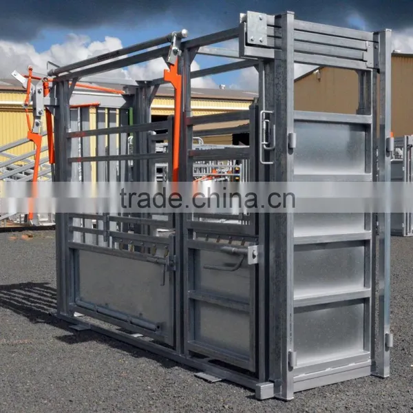 HDG High Quality Cattle Crush/squeze Chut/handling Equipment