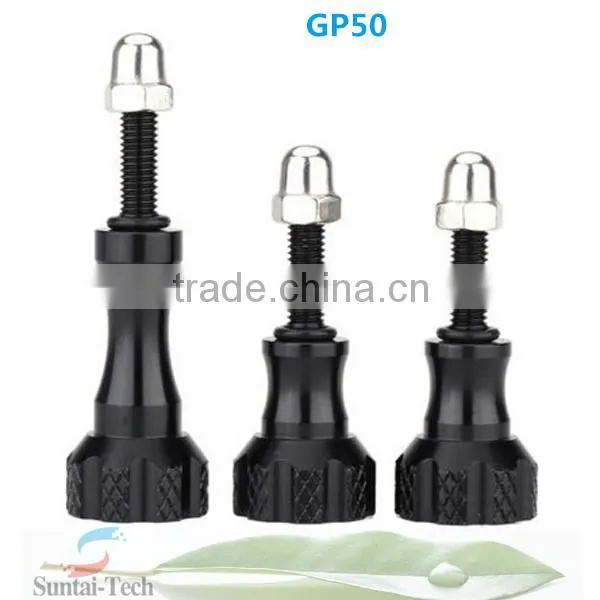 Quality GoPros Accessories 1 Long +2 Short Colorful Thumb Knob Stainless Aluminum Bolt Nut Screw for Go Pro 4/3+/3/2 GP50 photo-5