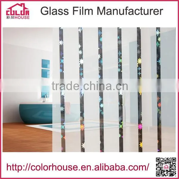 Hot Sale Laser Self-adhesive Pvc Decorated Film for Home Deco
